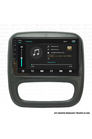 RENAULT TRAFİC ANDROİD 12 MULTİMEDYA CARPLAY 4GB RAM+64GB HDD NAVİGASYON EKRAN