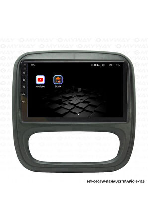 RENAULT TRAFİC ANDROİD 12 MULTİMEDYA CARPLAY 4GB RAM+64GB HDD NAVİGASYON EKRAN