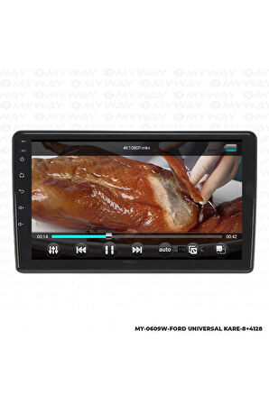 FORD TRANSİT ANDROİD 12 MULTİMEDYA CARPLAY 4GB RAM+64GB HDD 2007-2013 NAVİGASYON EKRAN