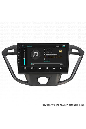 FORD TRANSİT CUSTOM ANDROİD 12 MULTİMEDYA CARPLAY 4GB RAM+64GB HDD NAVİGASYON EKRAN