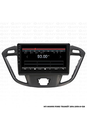 FORD TRANSİT CUSTOM ANDROİD 12 MULTİMEDYA CARPLAY 4GB RAM+64GB HDD NAVİGASYON EKRAN