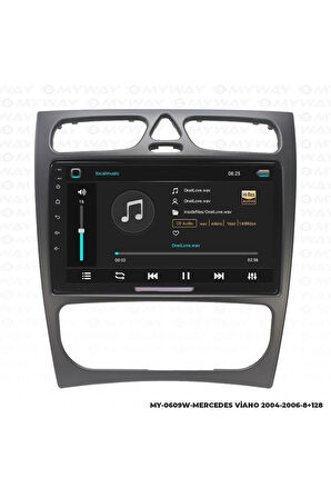MERCEDES VİANO ANDROİD 12 MULTİMEDYA CARPLAY 4GB RAM+64GB HDD 2004-2006 NAVİGASYON EKRAN
