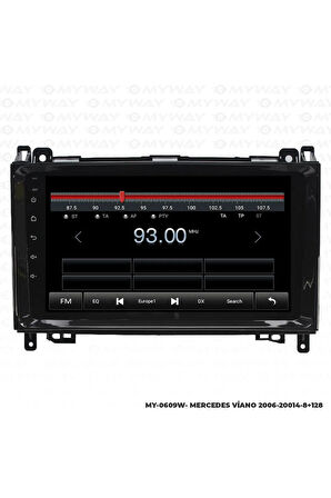 MERCEDES VİANO ANDROİD 12 MULTİMEDYA CARPLAY 4GB RAM+64GB HDD 2006-2014 NAVİGASYON EKRAN