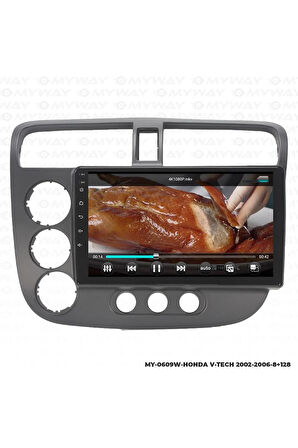 HONDA V-TECH 2 ANDROİD 12 MULTİMEDYA CARPLAY 4GB RAM+64GB HDD NAVİGASYON EKRAN