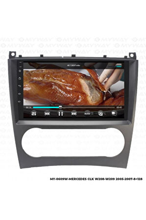 MERCEDES W209 ANDROİD 12 MULTİMEDYA CARPLAY 4GB RAM+64GB HDD NAVİGASYON EKRAN