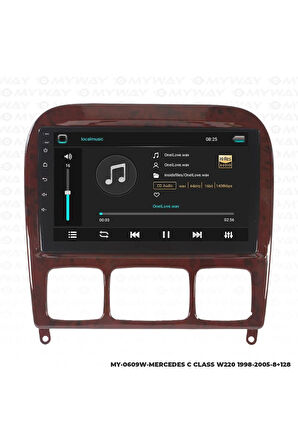 MERCEDES W220 ANDROİD 12 MULTİMEDYA CARPLAY 4GB RAM+64GB HDD NAVİGASYON EKRAN