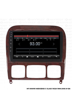 MERCEDES W220 ANDROİD 12 MULTİMEDYA CARPLAY 4GB RAM+64GB HDD NAVİGASYON EKRAN