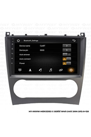 MERCEDES W461 ANDROİD 12 MULTİMEDYA CARPLAY 4GB RAM+64GB HDD NAVİGASYON EKRAN