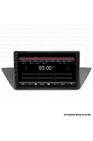 BMW X1 ANDROİD 12 MULTİMEDYA CARPLAY 4GB RAM+64GB HDD NAVİGASYON EKRAN