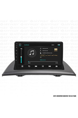 BMW X3 ANDROİD 12 MULTİMEDYA CARPLAY 4GB RAM+64GB HDD NAVİGASYON EKRAN