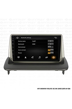 VOLVO XC-90 ANDROİD 12 MULTİMEDYA CARPLAY 4GB RAM+64GB HDD NAVİGASYON EKRAN