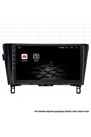 NİSSAN X-TRAİL ANDROİD 12 MULTİMEDYA CARPLAY 4GB RAM+64GB HDD 2014-2020 NAVİGASYON EKRAN