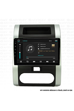 NİSSAN X-TRAİL ANDROİD 12 MULTİMEDYA CARPLAY 4GB RAM+64GB HDD 2007 NAVİGASYON EKRAN