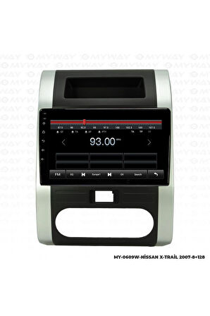 NİSSAN X-TRAİL ANDROİD 12 MULTİMEDYA CARPLAY 4GB RAM+64GB HDD 2007 NAVİGASYON EKRAN