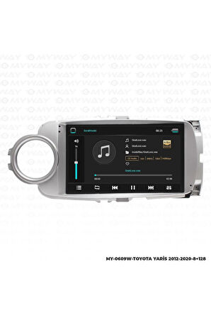 TOYOTA YARİS ANDROİD 12 MULTİMEDYA CARPLAY 4GB RAM+64GB HDD 2012-2020 NAVİGASYON EKRAN
