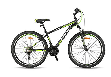 GERONİ MAGNUM 20 İNÇ MTB 21 VİTES MEKANİK DİSK FREN MAT SİYAH-YEŞİL/GRİ