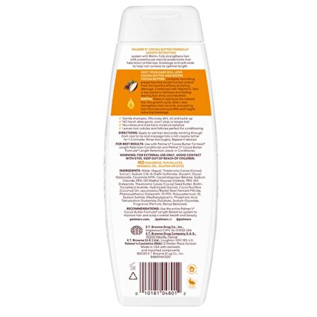 Palmer's Cocoa Butter Formula Biotin Length Retenti 400 ml Şampuan