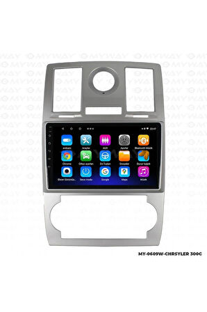 CHRYSLER 300C ANDROİD 12 MULTİMEDYA CARPLAY 2GB RAM+32GB HDD NAVİGASYON EKRAN