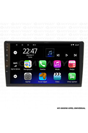 OPEL ANTARA ANDROİD 12 MULTİMEDYA CARPLAY 2gb RAM+32gb HDD NAVİGASYON OEM EKRAN