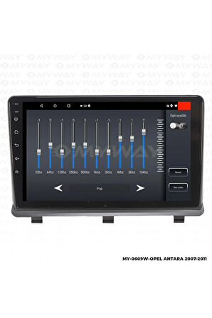 OPEL ANTARA ANDROİD 12 MULTİMEDYA CARPLAY 2GB RAM+32GB HDD 2007-2011 NAVİGASYON EKRAN