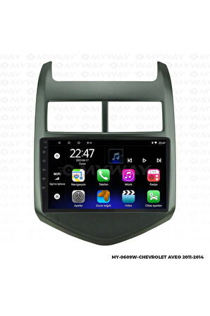 CHEVROLET AVEO ANDROİD 12 MULTİMEDYA CARPLAY 2GB RAM+32GB HDD NAVİGASYON EKRAN