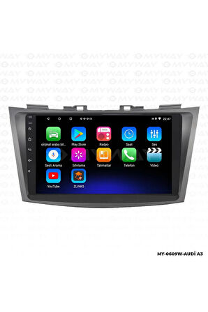 TOYOTA AVENSİS ANDROİD 12 MULTİMEDYA CARPLAY 2GB RAM+32GB HDD 2002-2008 NAVİGASYON EKRAN