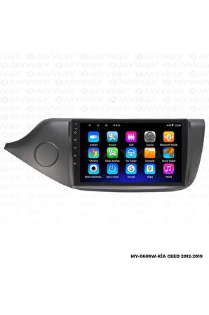 KİA CEED ANDROİD 12 MULTİMEDYA CARPLAY 2GB RAM+32GB HDD 2012-2019 NAVİGASYON EKRAN