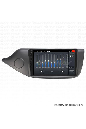 KİA CEED ANDROİD 12 MULTİMEDYA CARPLAY 2GB RAM+32GB HDD 2012-2019 NAVİGASYON EKRAN
