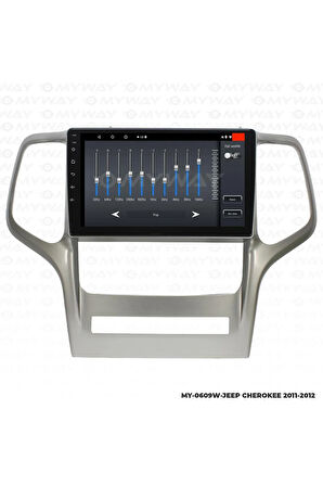 JEEP CHEROKEE ANDROİD 12 MULTİMEDYA CARPLAY 2GB RAM+32GB HDD 2011-2012 NAVİGASYON EKRAN