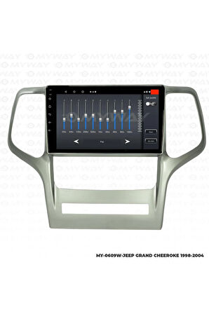 JEEP GRAND CHEROKEE ANDROİD 12 MULTİMEDYA CARPLAY 2GB RAM+32GB HDD1998-2004 NAVİGASYON EKRAN