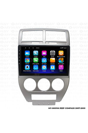 JEEP CHEROKEE ANDROİD 12 MULTİMEDYA CARPLAY 2GB RAM+32GB HDD 1999-2004 NAVİGASYON EKRAN