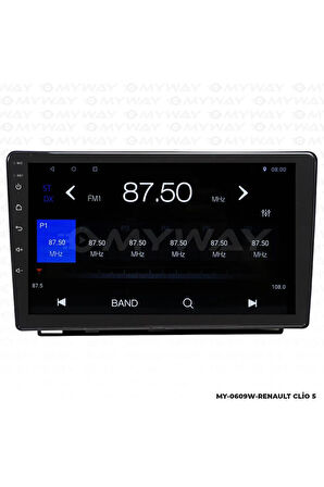 RENAULT CLİO 5 ANDROİD 12 MULTİMEDYA CARPLAY 2GB RAM+32GB HDD NAVİGASYON EKRAN