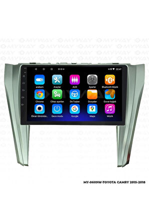 TOYOTA CAMRY ANDROİD 12 MULTİMEDYA CARPLAY 2GB RAM+32GB HDD NAVİGASYON EKRAN