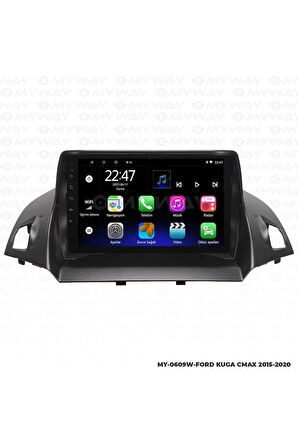FORD C-MAX ANDROİD 12 MULTİMEDYA CARPLAY 2GB RAM+32GB HDD NAVİGASYON EKRAN