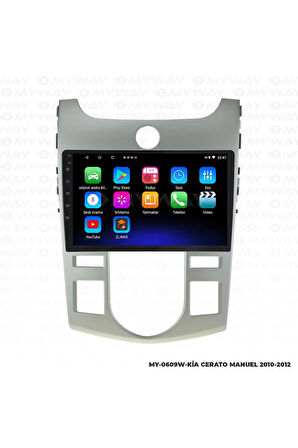 KİA CERATO ANDROİD 12 MULTİMEDYA CARPLAY 2GB RAM+32GB HDD MANUEL NAVİGASYON EKRAN