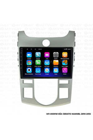 KİA CERATO ANDROİD 12 MULTİMEDYA CARPLAY 2GB RAM+32GB HDD MANUEL NAVİGASYON EKRAN