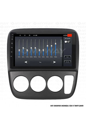 HONDA CR-V ANDROİD 12 MULTİMEDYA CARPLAY 2GB RAM+32GB HDD 1997-2001 NAVİGASYON EKRAN