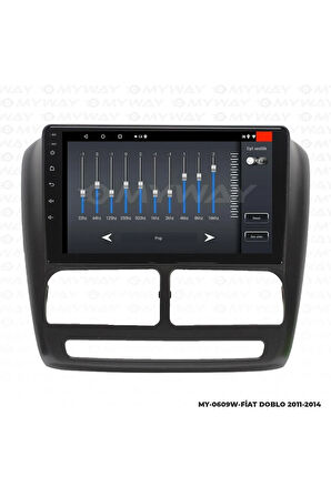 FİAT DOBLO ANDROİD 12 MULTİMEDYA CARPLAY 2GB RAM+32GB HDD 2011-2014 NAVİGASYON EKRAN