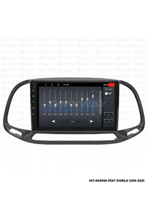 FİAT DOBLO ANDROİD 12 MULTİMEDYA CARPLAY 2GB RAM+32GB HDD 2015-2021 NAVİGASYON EKRAN