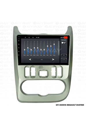 RENAULT DUSTER ANDROİD 12 MULTİMEDYA CARPLAY 2GB RAM+32GB HDD NAVİGASYON EKRAN