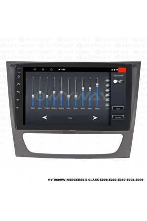 MERCEDES E200 ANDROİD 12 MULTİMEDYA CARPLAY 2GB RAM+32GB HDD NAVİGASYON EKRAN