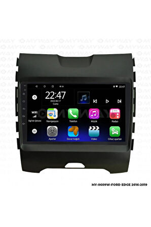 FORD EDGE ANDROİD 12 MULTİMEDYA CARPLAY 2GB RAM+32GB HDD NAVİGASYON EKRAN