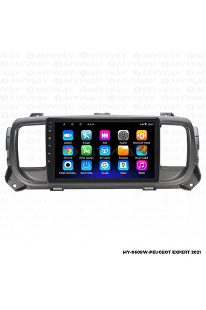 PEUGEOT EXPERT ANDROİD 12 MULTİMEDYA CARPLAY 2GB RAM+32GB HDD NAVİGASYON EKRAN