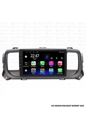 PEUGEOT EXPERT ANDROİD 12 MULTİMEDYA CARPLAY 2GB RAM+32GB HDD NAVİGASYON EKRAN