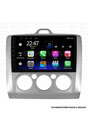 . FOCUS 2 ANDROİD 12 MULTİMEDYA CARPLAY 2GB RAM+32GB HDD NAVİGASYON EKRAN