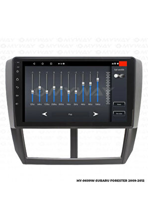 SUBARU FORESTER ANDROİD 12 MULTİMEDYA CARPLAY 2GB RAM+32GB HDD 2009-2012 NAVİGASYON EKRAN