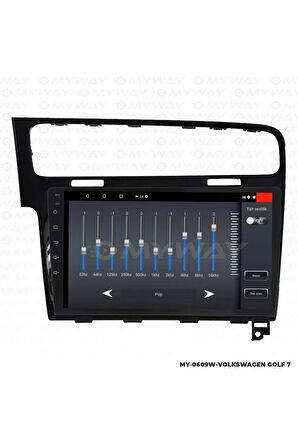 VOLKSWAGEN GOLF 7 ANDROİD 12 MULTİMEDYA CARPLAY 2GB RAM+32GB HDD NAVİGASYON EKRAN