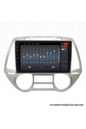 HYUNDAİ İ20 ANDROİD 12 MULTİMEDYA CARPLAY 2GB RAM+32GB HDD 2009-2012 NAVİGASYON EKRAN
