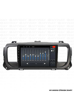 CİTROEN JUMPY ANDROİD 12 MULTİMEDYA CARPLAY 2GB RAM+32GB HDD NAVİGASYON EKRAN