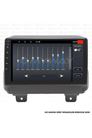 JEEP WRANGLER ANDROİD 12 MULTİMEDYA CARPLAY 2GB RAM+32GB HDD NAVİGASYON EKRAN